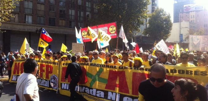 A MOVILIZARNOS EL 24 DE OCTUBRE, NO + AFP