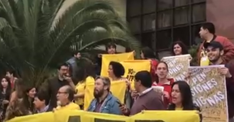 La convocatoria de No + AFP a una nueva jornada de protesta nacional